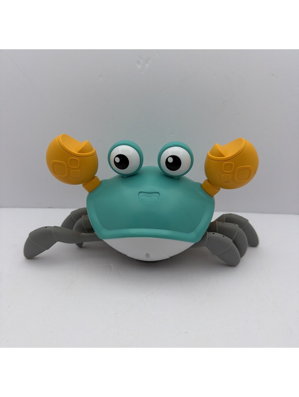 Walking Crab Toy For Babies - Tummy Time Crawler - Moving Sensory Toy With Music